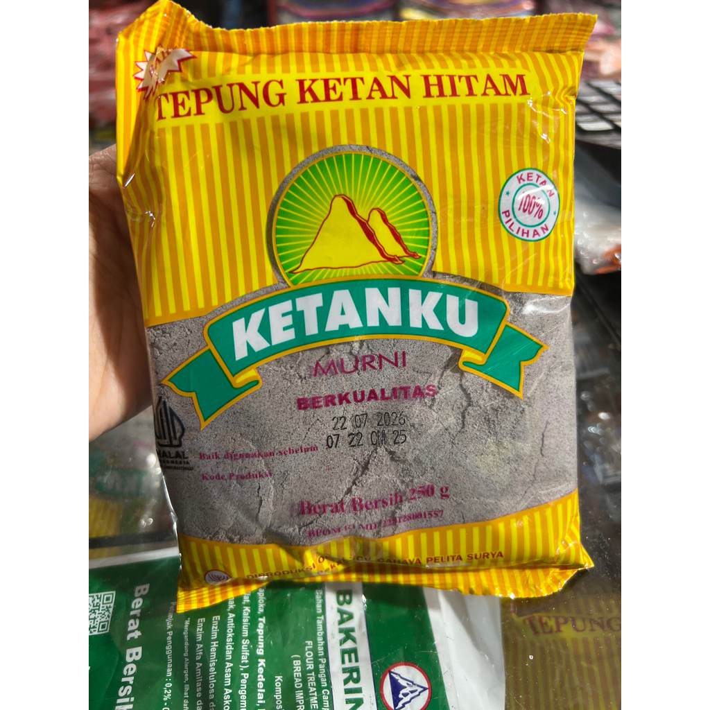 

KETAN HITAM 250gr / ketanku / tepung ketan hitam / bolu keju ketan hitam