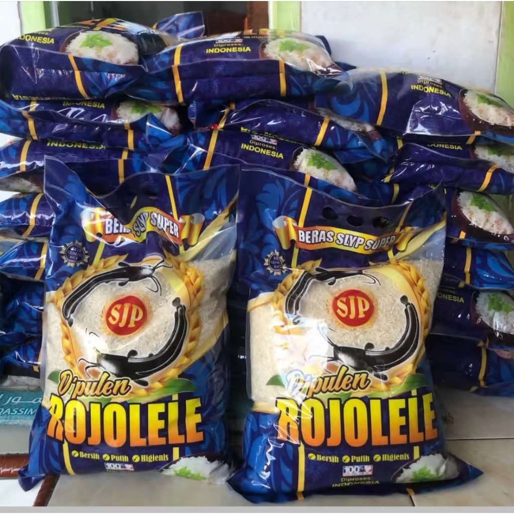 

BERAS PULEN 1 KG KEMASAN ROJOLELE / BERAS SLYP PREMIUM KEMASAN ROJO LELE 1 KG / BERAS KEMASAN ROJO LELE