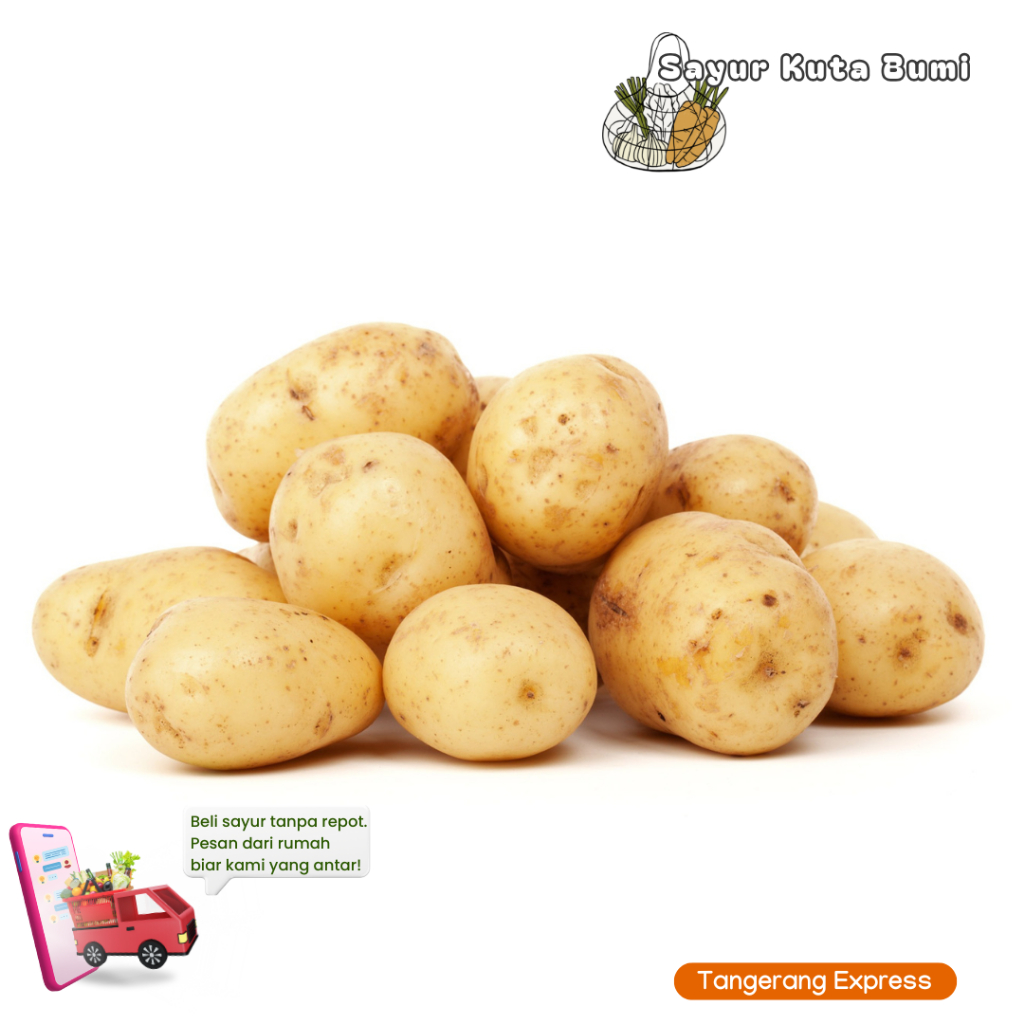 

KIRIM INSTAN Kentang 500gr Sayur Kuta Bumi Pasar Kemis Tangerang