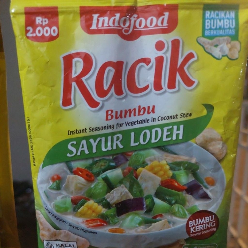 

Racik Sayur Lodeh | indofood | 25 gr