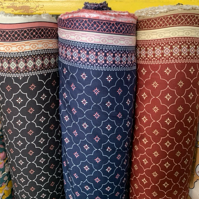 Kain Katun Rayon Viscose Premium | katun rayon | rayon motif | Rayon premium | Daster | Kemeja | Piy