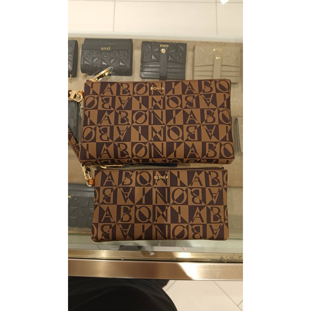 Clutch Dompet bonia original monogram