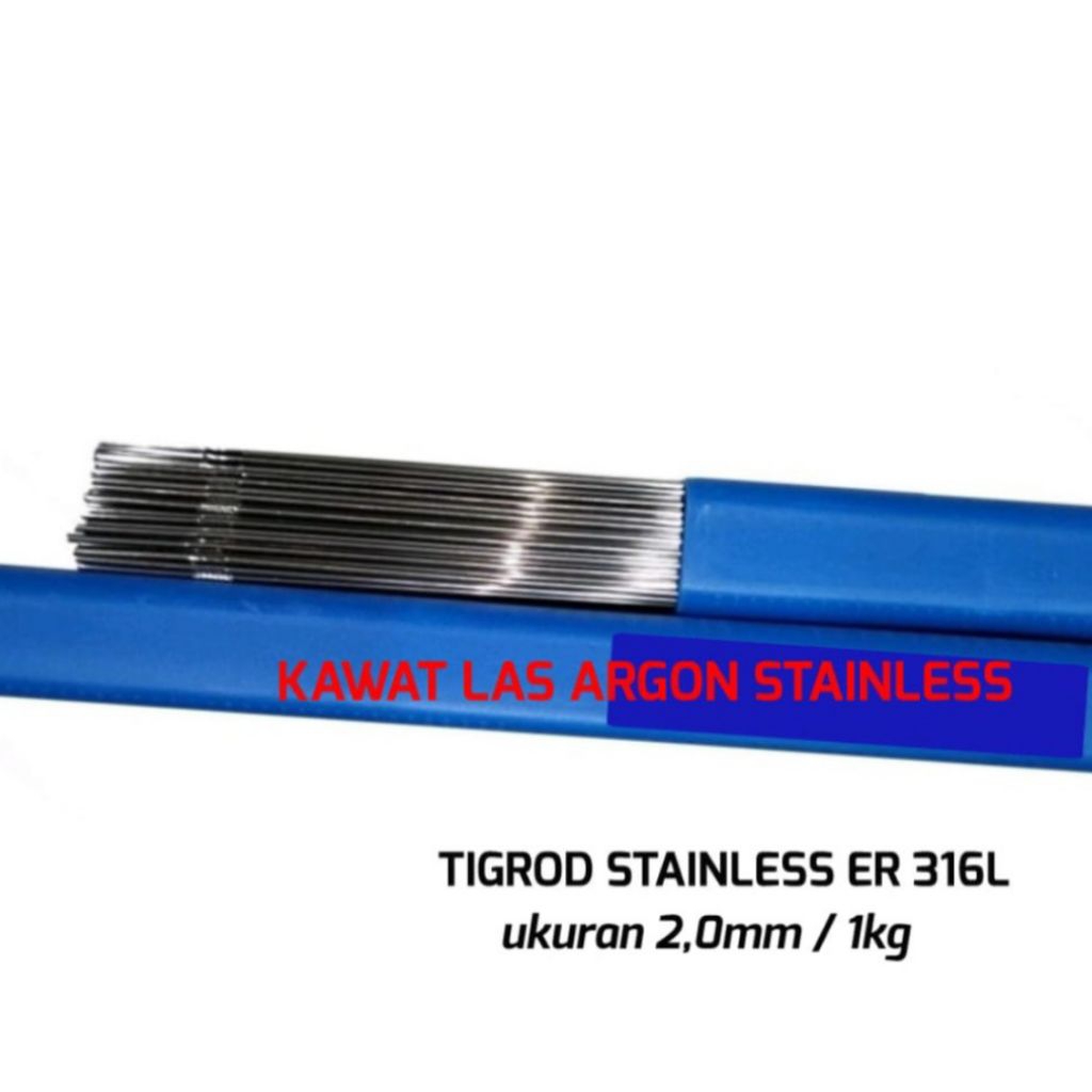 kawat las Argon stainless 316L 2.0mm 1kg