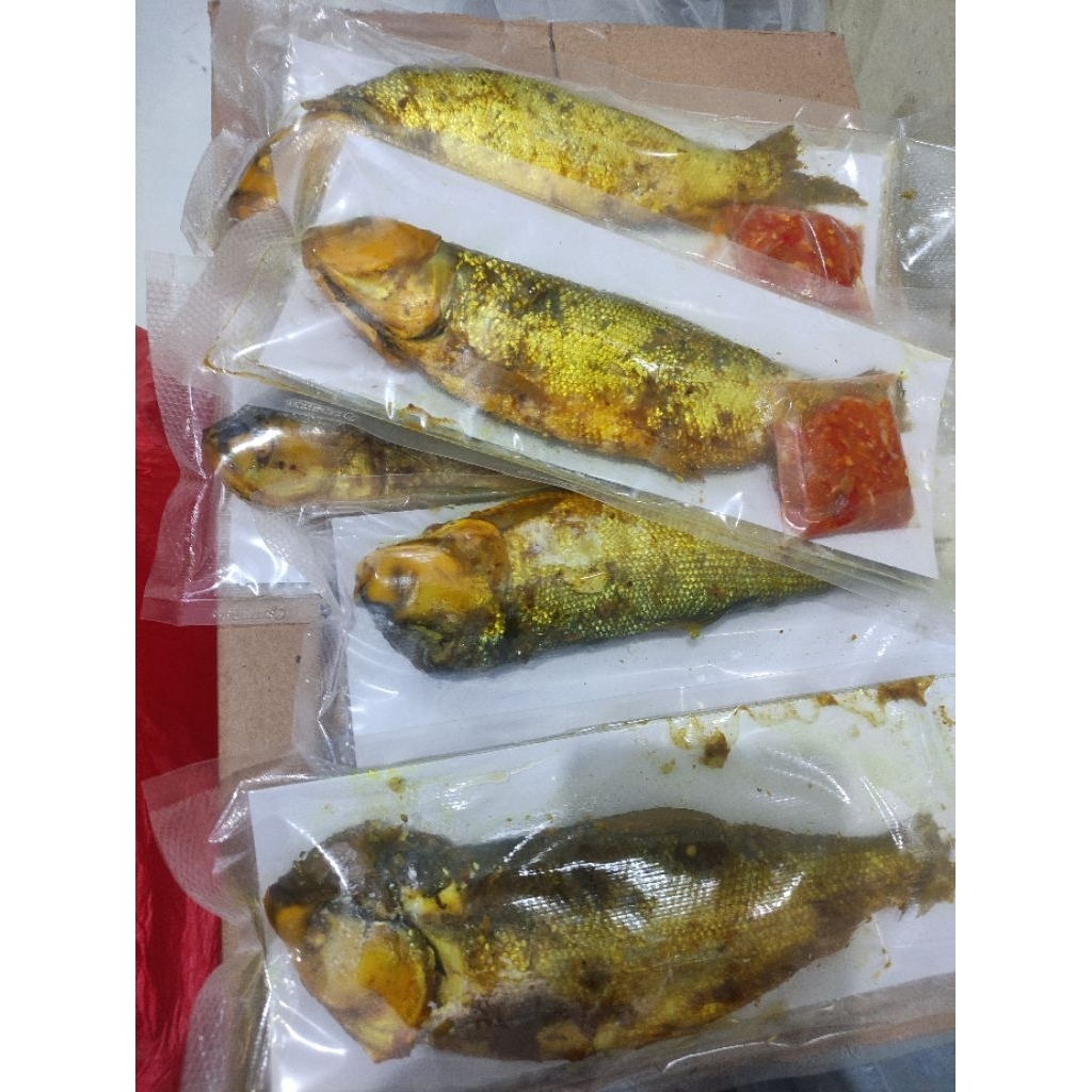 

BANDENG PRESTO, FROZEN, VACUUM, SUDAH BERBUMBU dari bahan,-bahan segar/fresh.Tanpa pengawet maupun bumbu-bumbu bubuk kering.