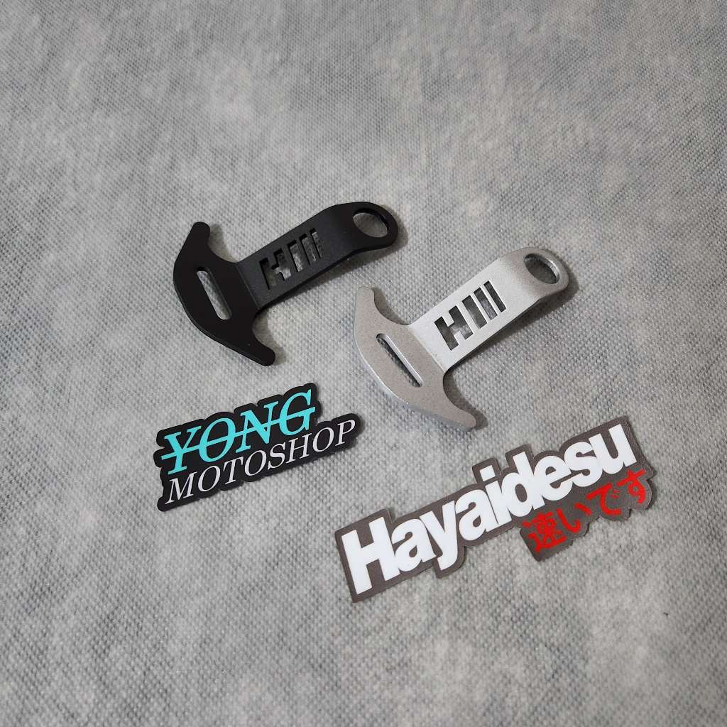 Hayaidesu Helmet Hook Extender Gantungan Pengait Helm Jok Universal