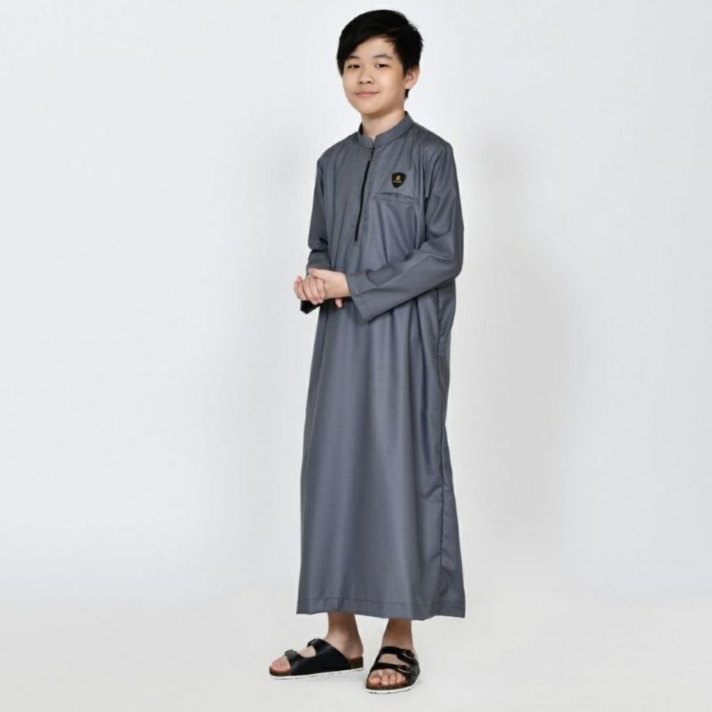 jubah gamis anak laki-laki usia 10-16 tahun