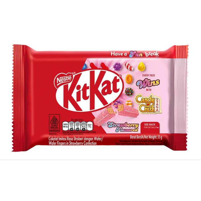 

Kit Kat Strawberry - 35 Gram