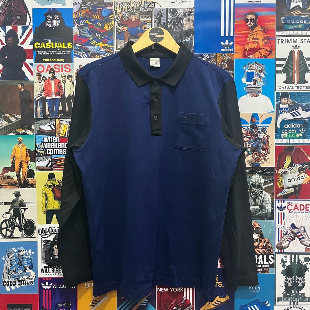 Long Sleeve / Polo Shirt / Rugby Shirt / Vintage / Second / LECAF SPORTS