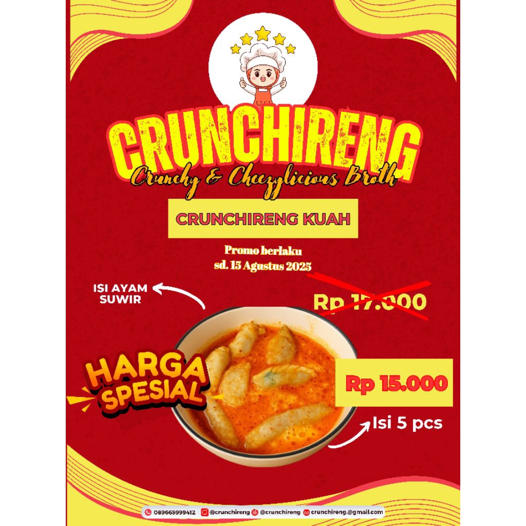 

Cireng Kuah Creamy Spicy