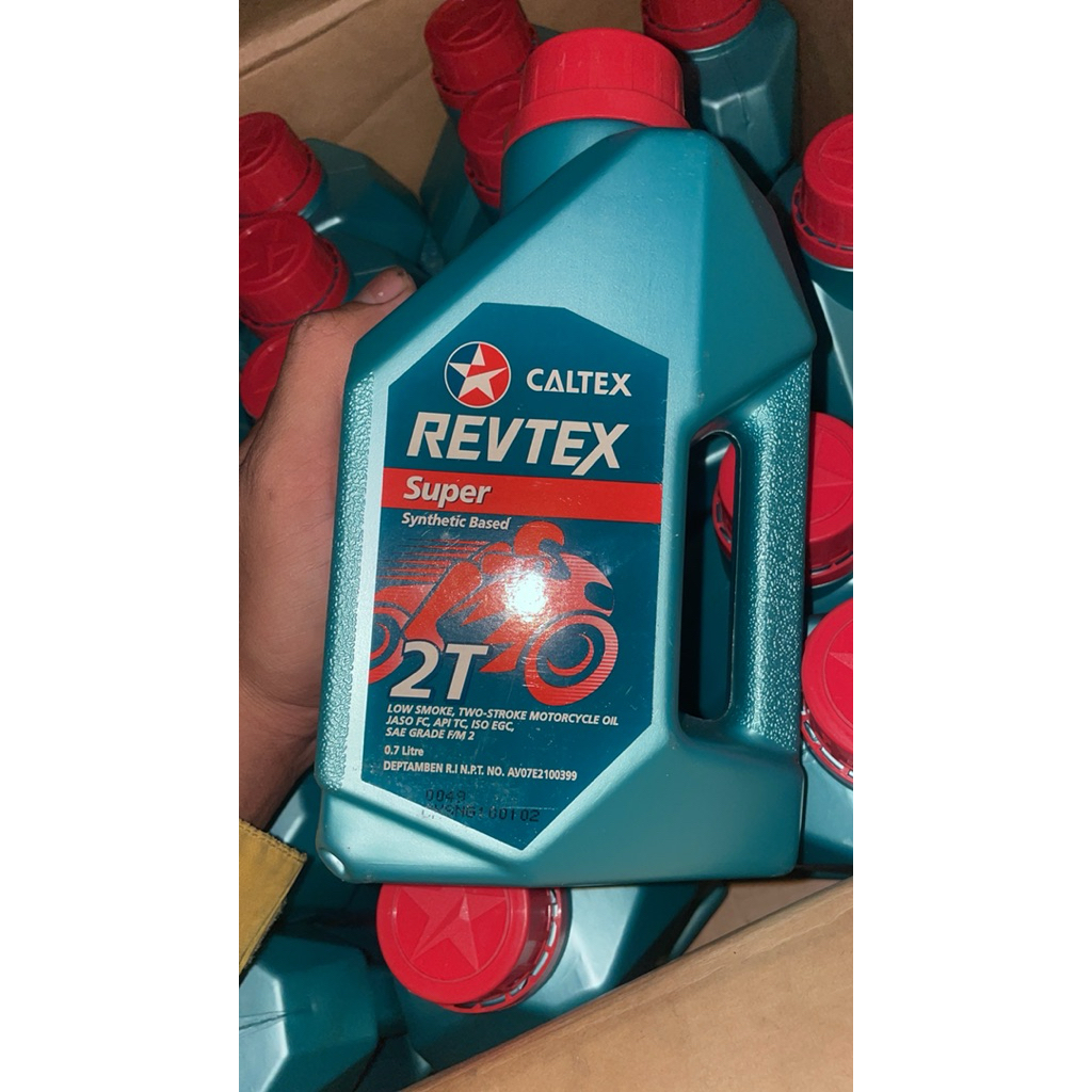 Oli Samping Caltex Revtex Super 2T - 0.7L