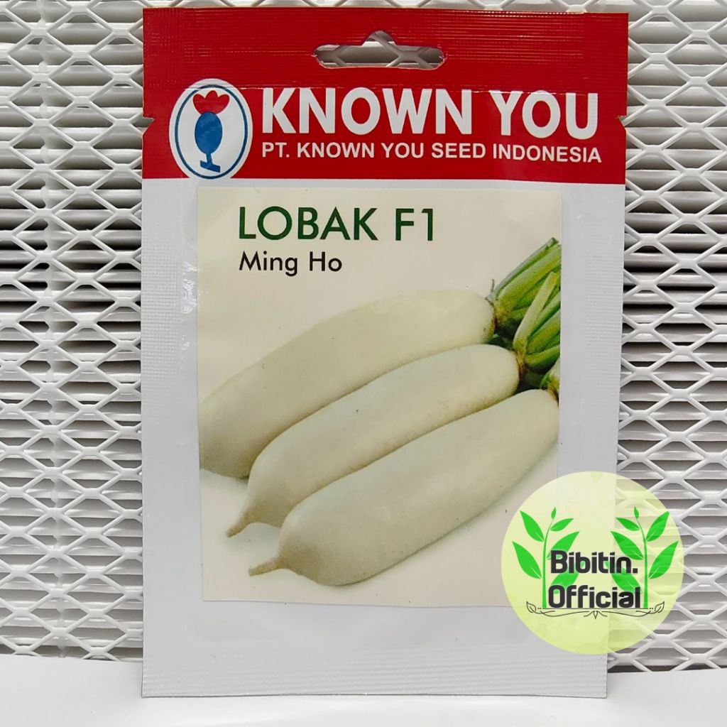 50 BIJI - BENIH BIBIT LOBAK PUTIH F1 "MING HO" - KNOWN YOU SEED