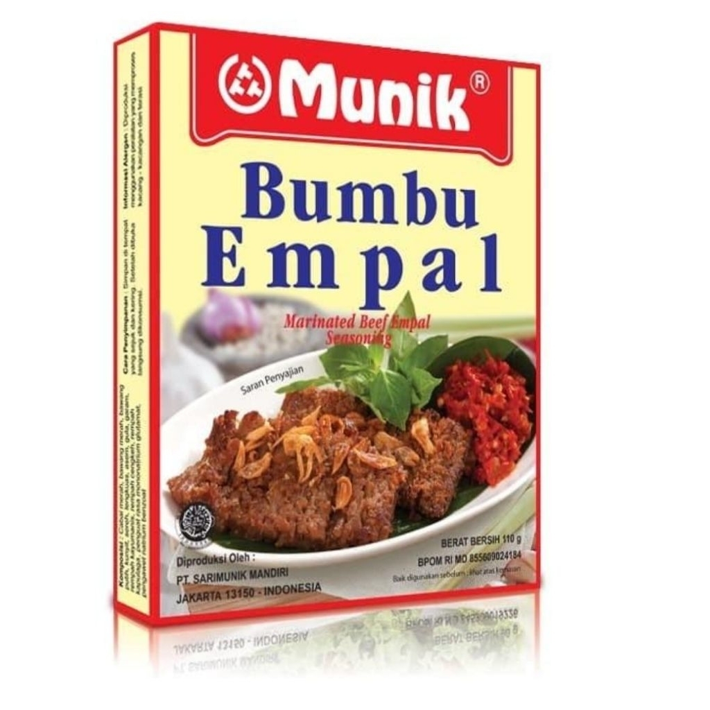 

Munik Empal 110gr exp 2026 Juni