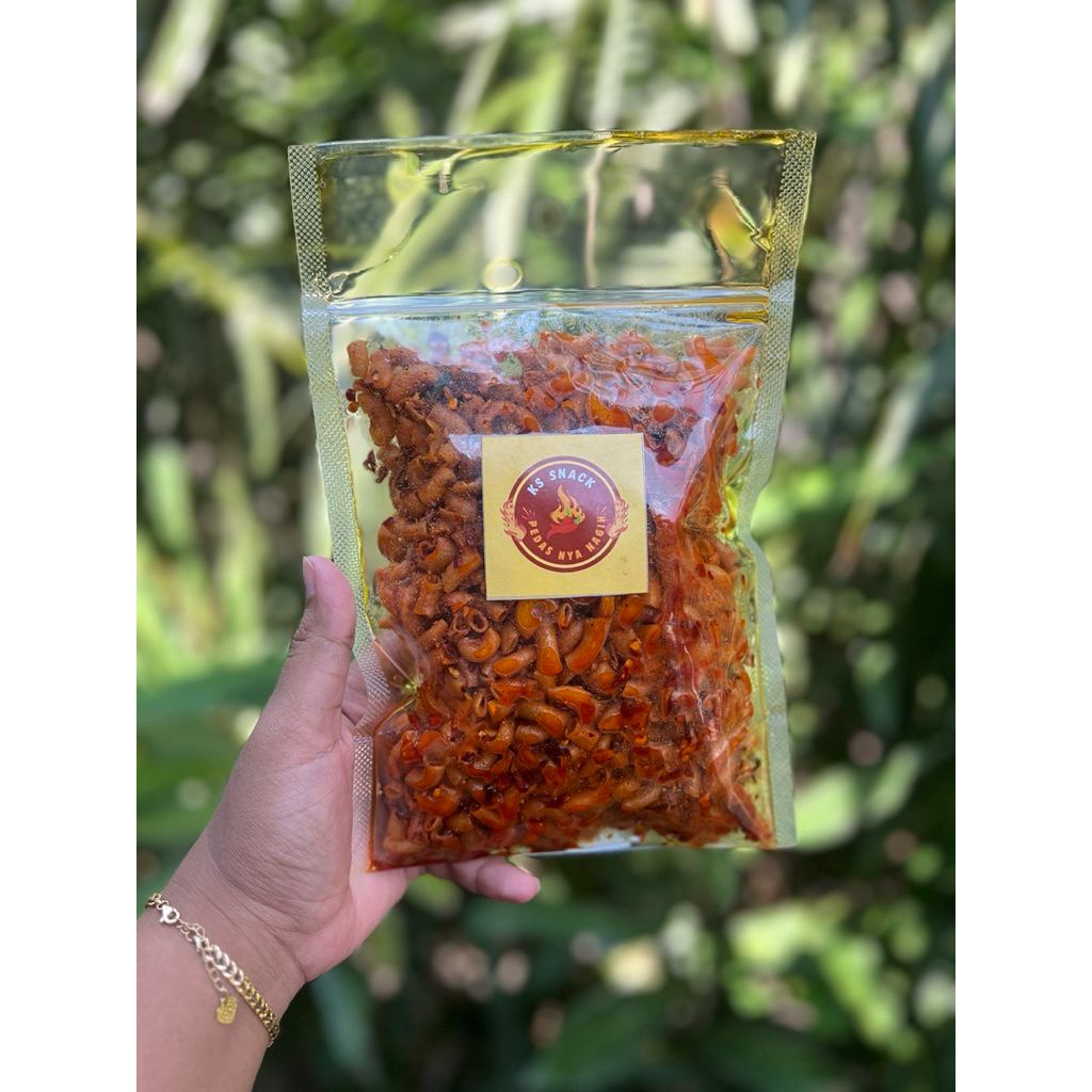 

Makaroni Bantet Bumbu Cikruh Cemilan Makaroni Bantet Pedas Daun Jeruk Bumbu Cikruh