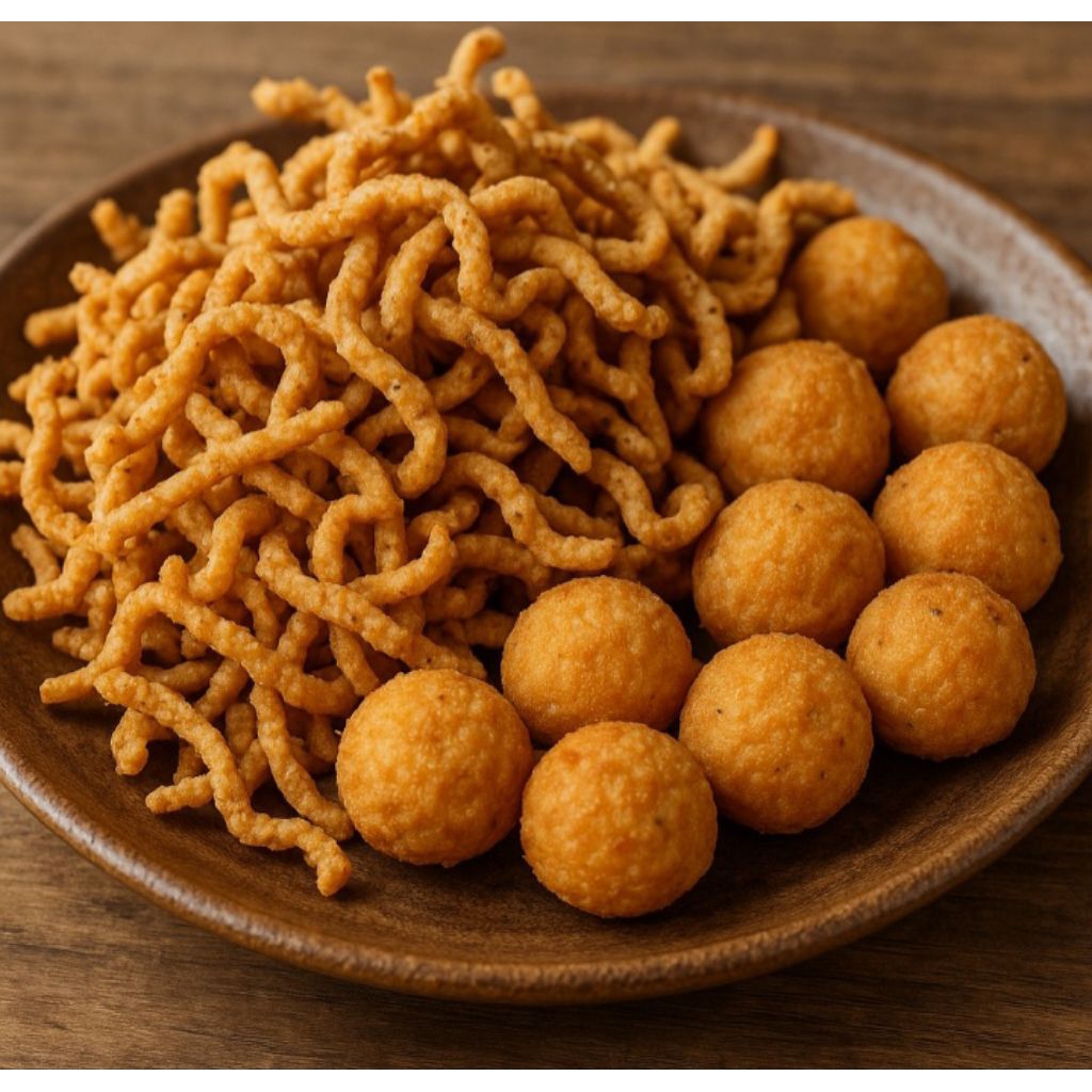 

Tahu Bulat Mix Usus Crispy Pedas 500 gr 250 gr