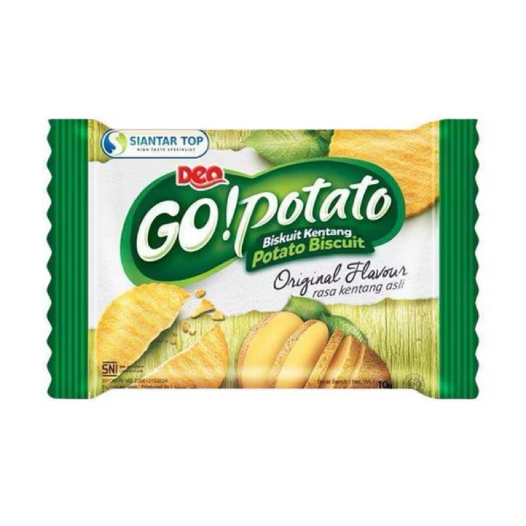(SNACK GROSIR)Go Potato 1 renceng isi 20bks|Bisa COD|Harga Grosir