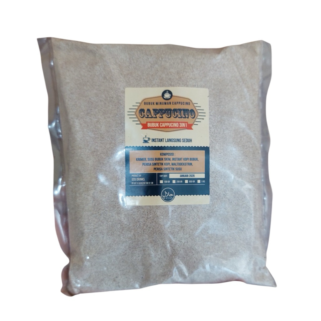

1Kg Bubuk Cappucino 3in1