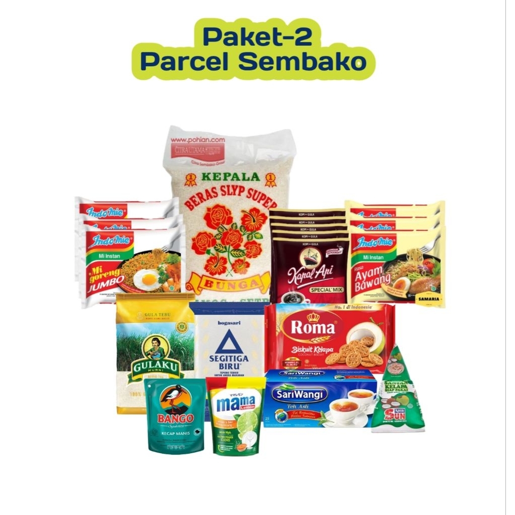 

Paket P-2 Parcel sembako lebaran