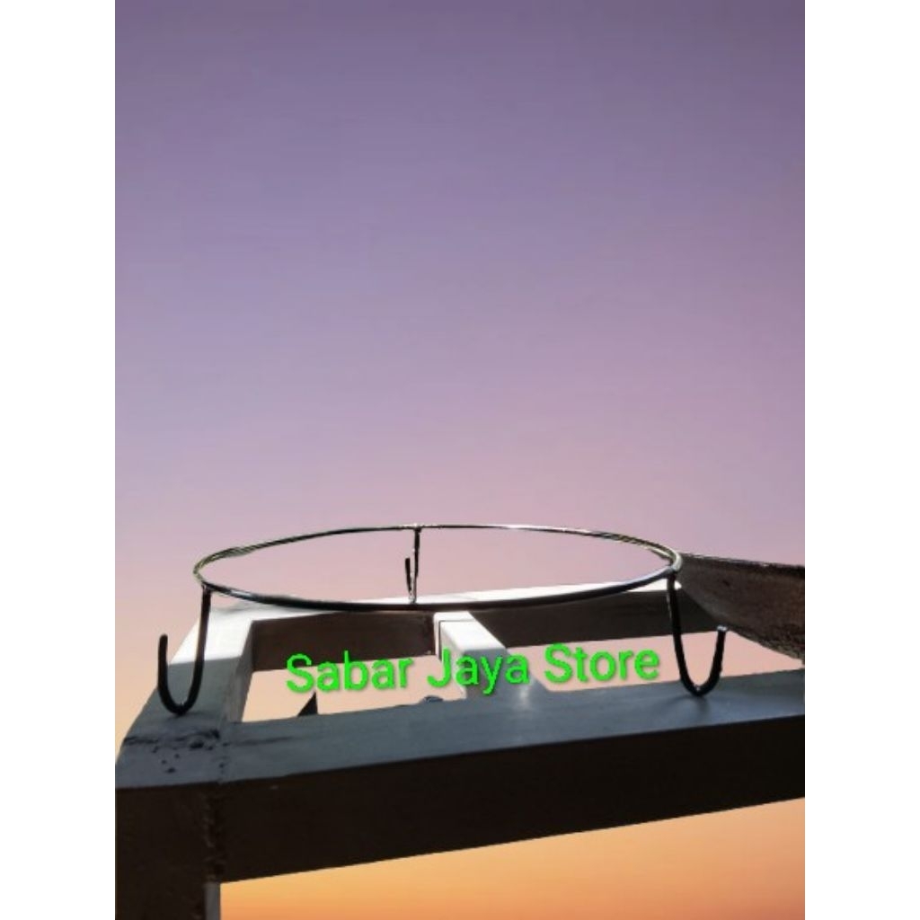 rak panci wajan dudukan wajan tatakan panci wajan ceret