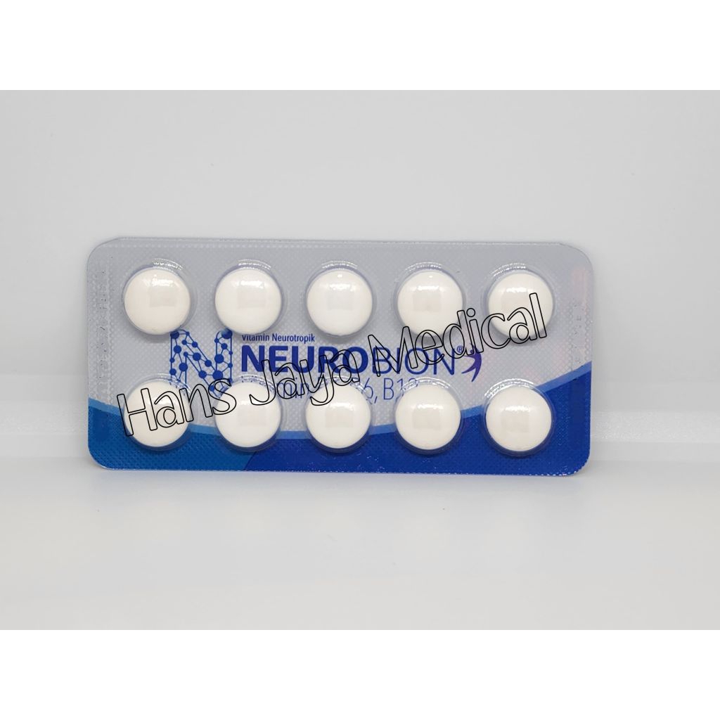 Neurobion / Neurobion Putih / Vitamin Neurotropik / Vitamin / B1 / B6 / B12