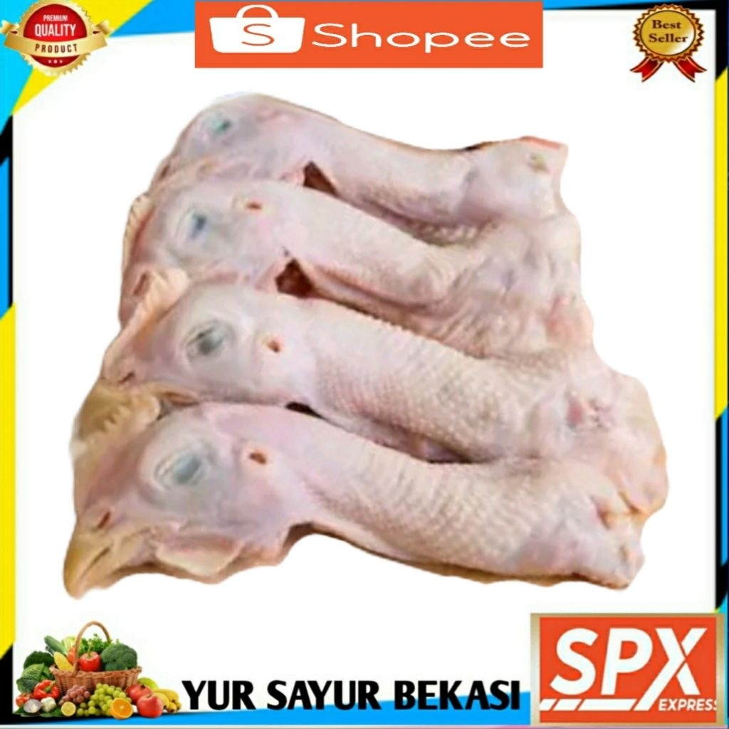 

Kepala/Pala Ayam 500gr.