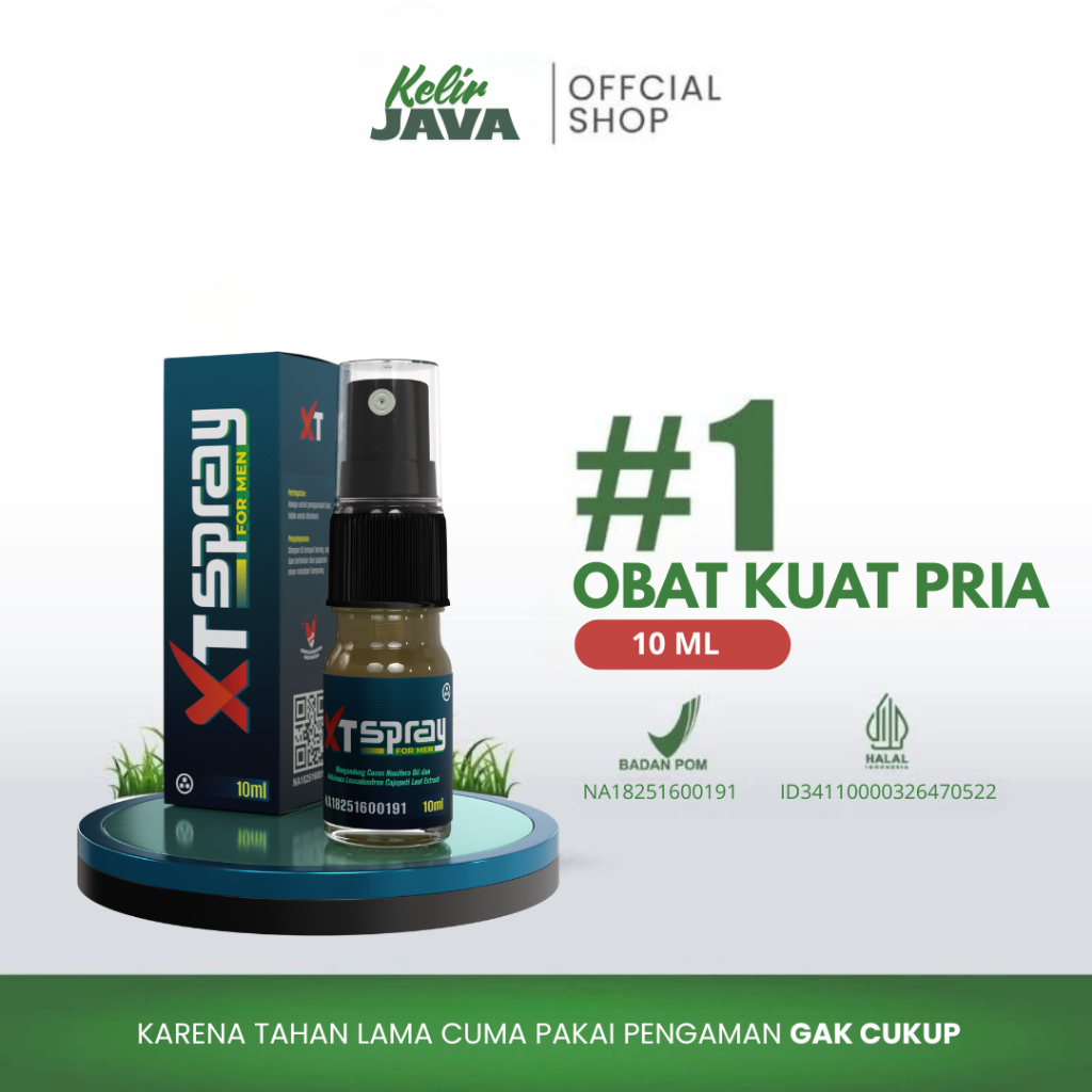 Xt Spray Herba Oil Minyak Pijat Tahan Lama 10ml