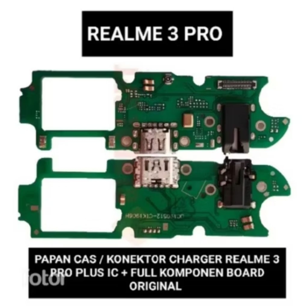 PAPAN CAS REALME 3 PRO ORIGINAL PLUS IC