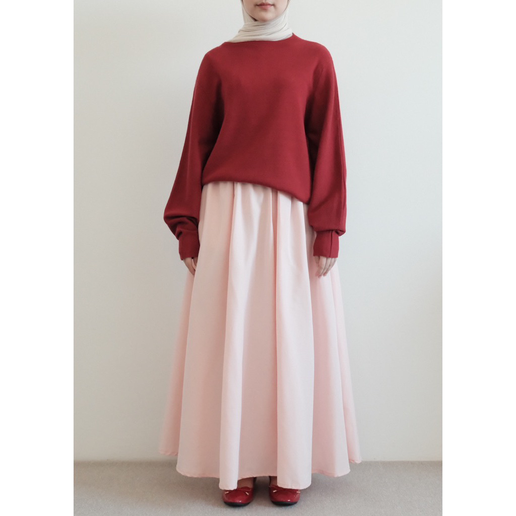 nueta - MARGOT COTTON SKIRT NUETA - Blossom & Broken White