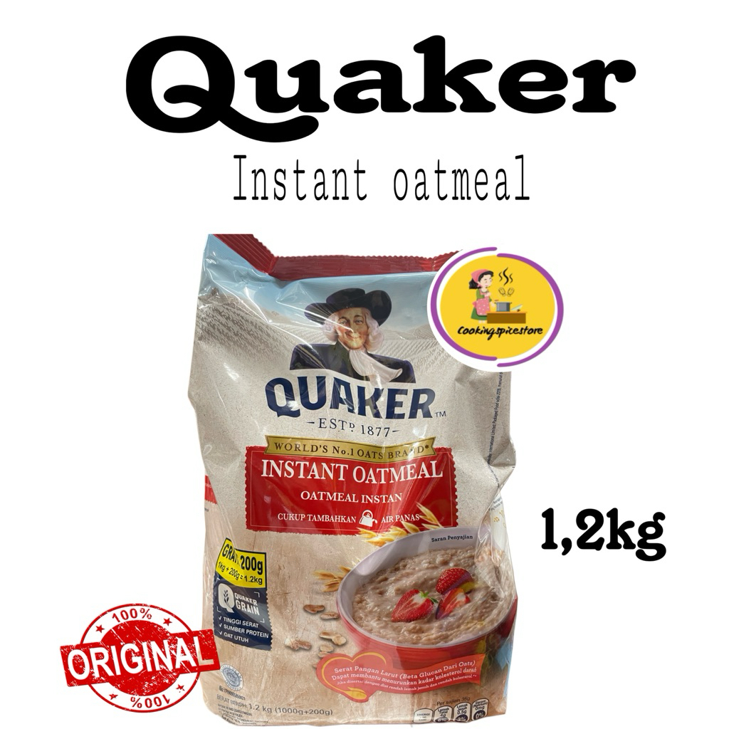 

Quaker Instant Oatmeal 1,2kg