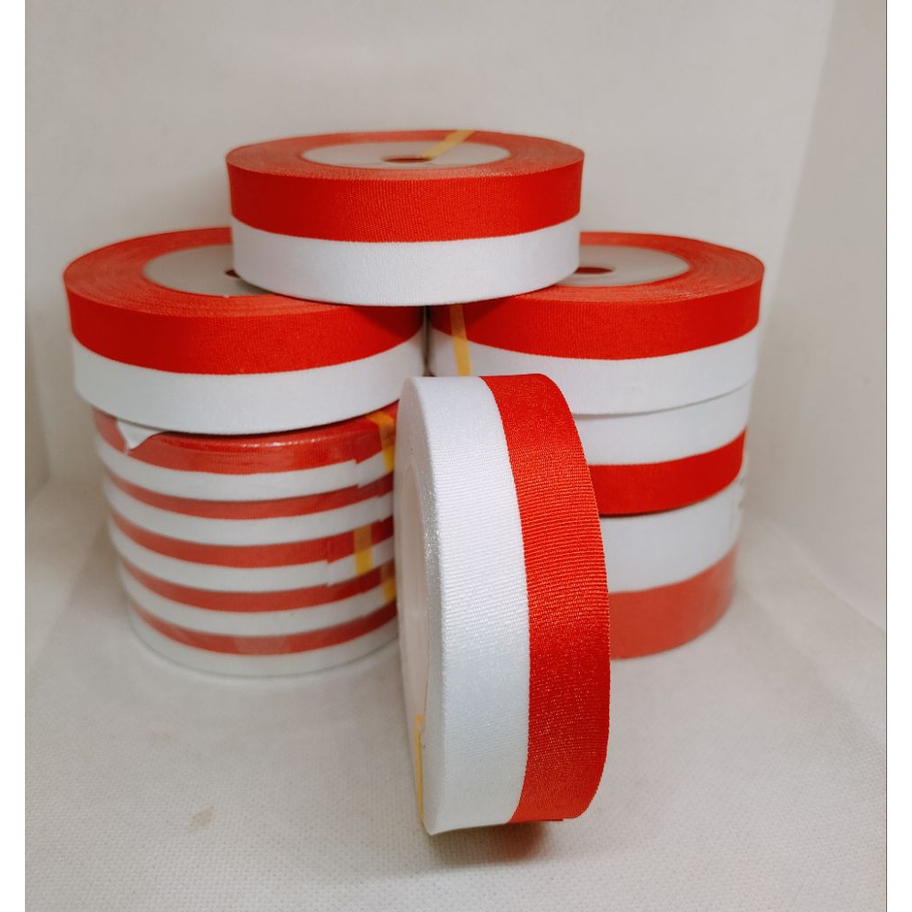 

Pita satin Bendera Merah Putih Roll Untuk Dekorasi Hari Kemerdekaan 17 Agustusan