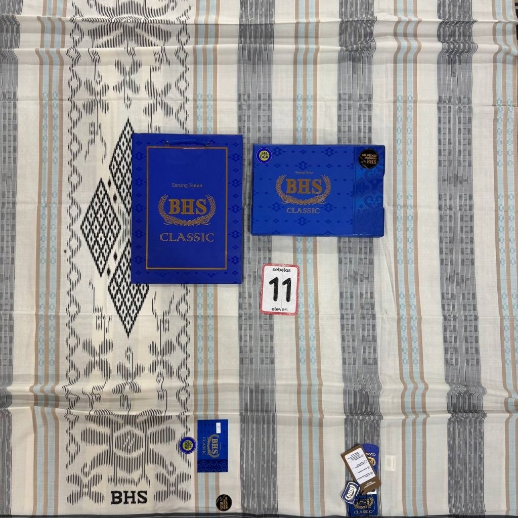 Sarung BHS Classic gold/Silver Original 100%
