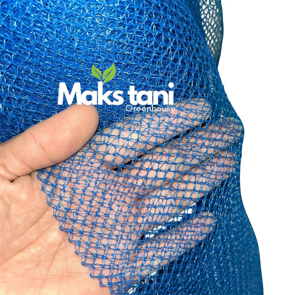 JARING POLYNET BIRU  Lebar 1.3 M Panjang 100 Meter