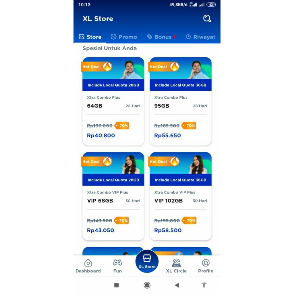 paket internet xl xcp diskon 70%