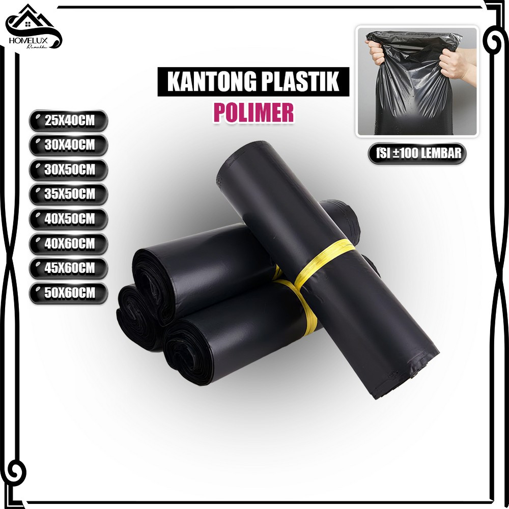 

GROSIR HOME-C1367 PART 02 Polymailer Plastik Packing Online Shop Lem Kuat Anti Sobek / Plastic Bungkus Polimeiler Kantong Amplop Packing