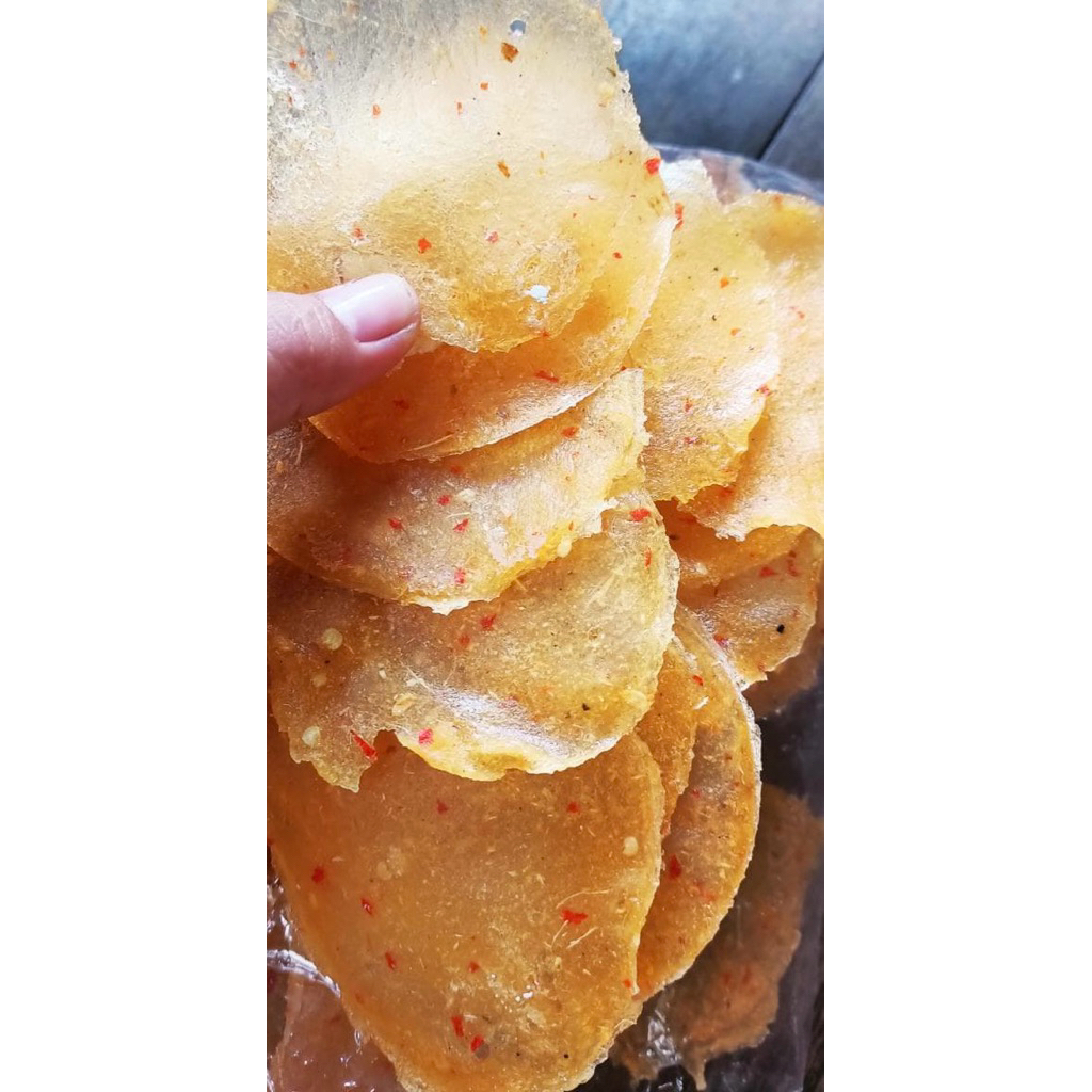 

Opak Singkong Pedas Manis Tebal Kriuk Khas Limpung