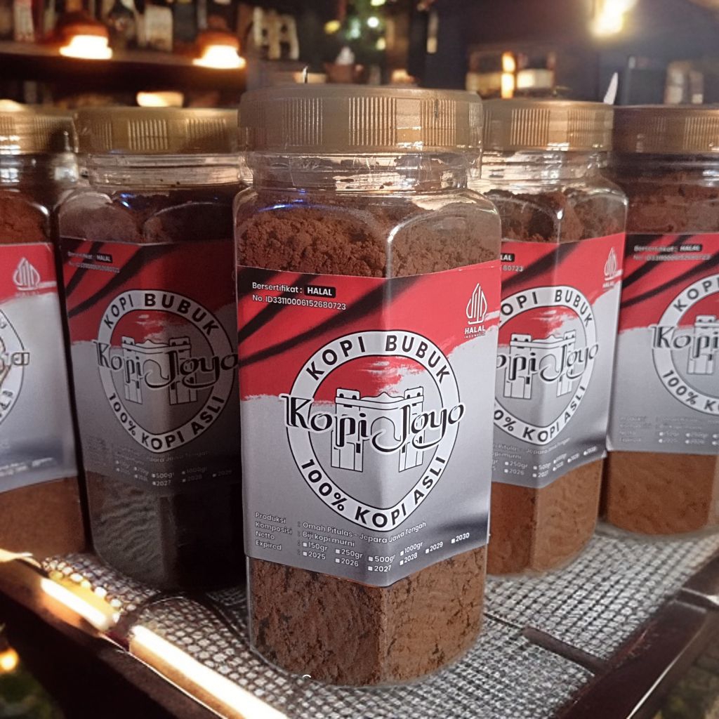 

kopi bubuk kemasan 200gr 100% murni