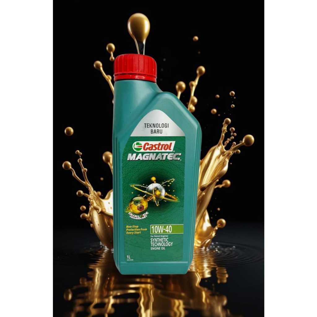 OLI MESIN CASTROL MAGNATEC 1 LITER OLI CASTROL MAGNATEC 1000 ML