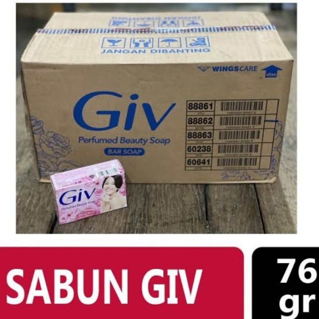 LANGSUNG KIRIM SABUN GIV 1 KARTON RANDOM