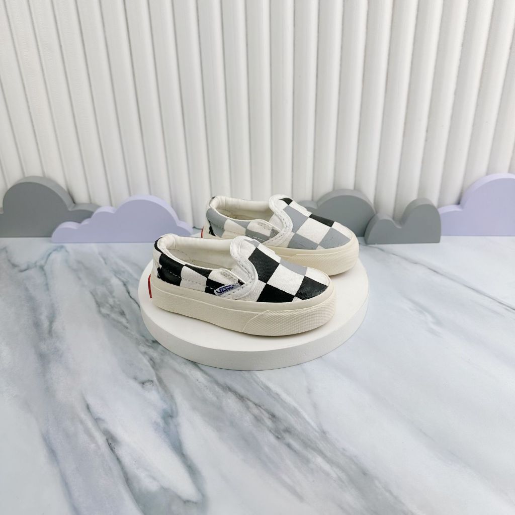 Sepatu Anak Model Selop FSN Persegi Besar Anak Laki Laki dan Anak Perempuan Usia 8 Bulan-8 Tahun