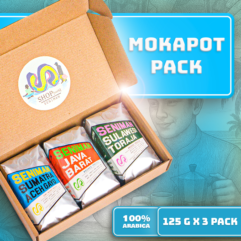 

Seniman Coffee/ Moka Pot Coffee Package