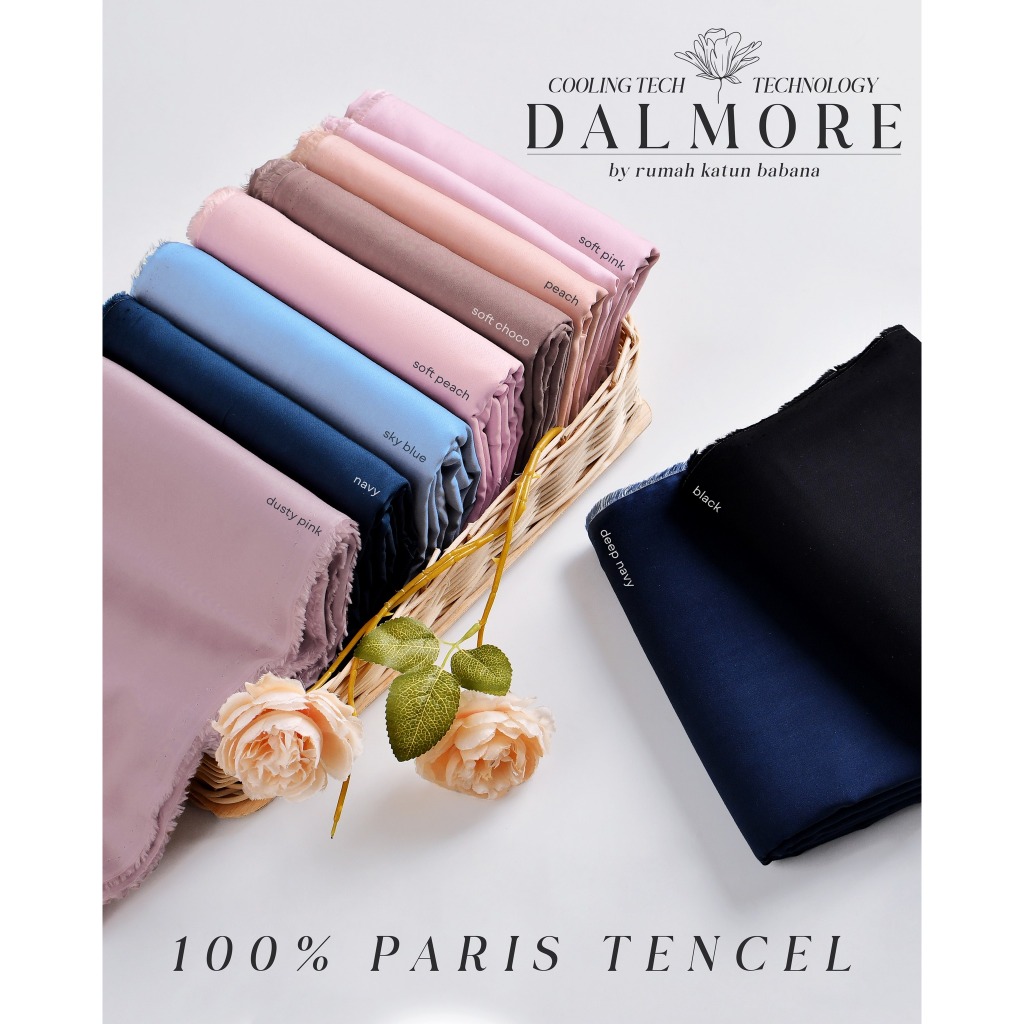 Babana Kain Paris Tencel Dari 100% Tencel