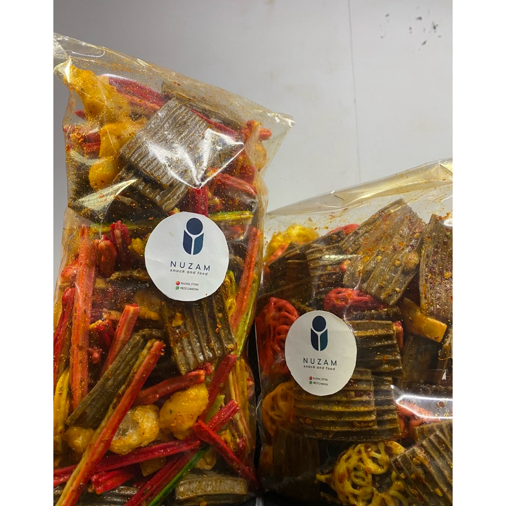 

seblak kering (sebring) MIX cikruh cabai asli