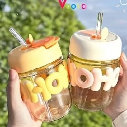 gelas Tumbler gelas kaca 350,ml gelas minum panas dingin