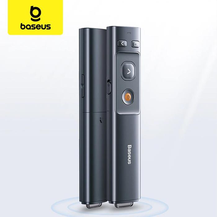 BASEUS Wireless Laser Pointer Pen Remote Control Pointer Presentasi Red Laser