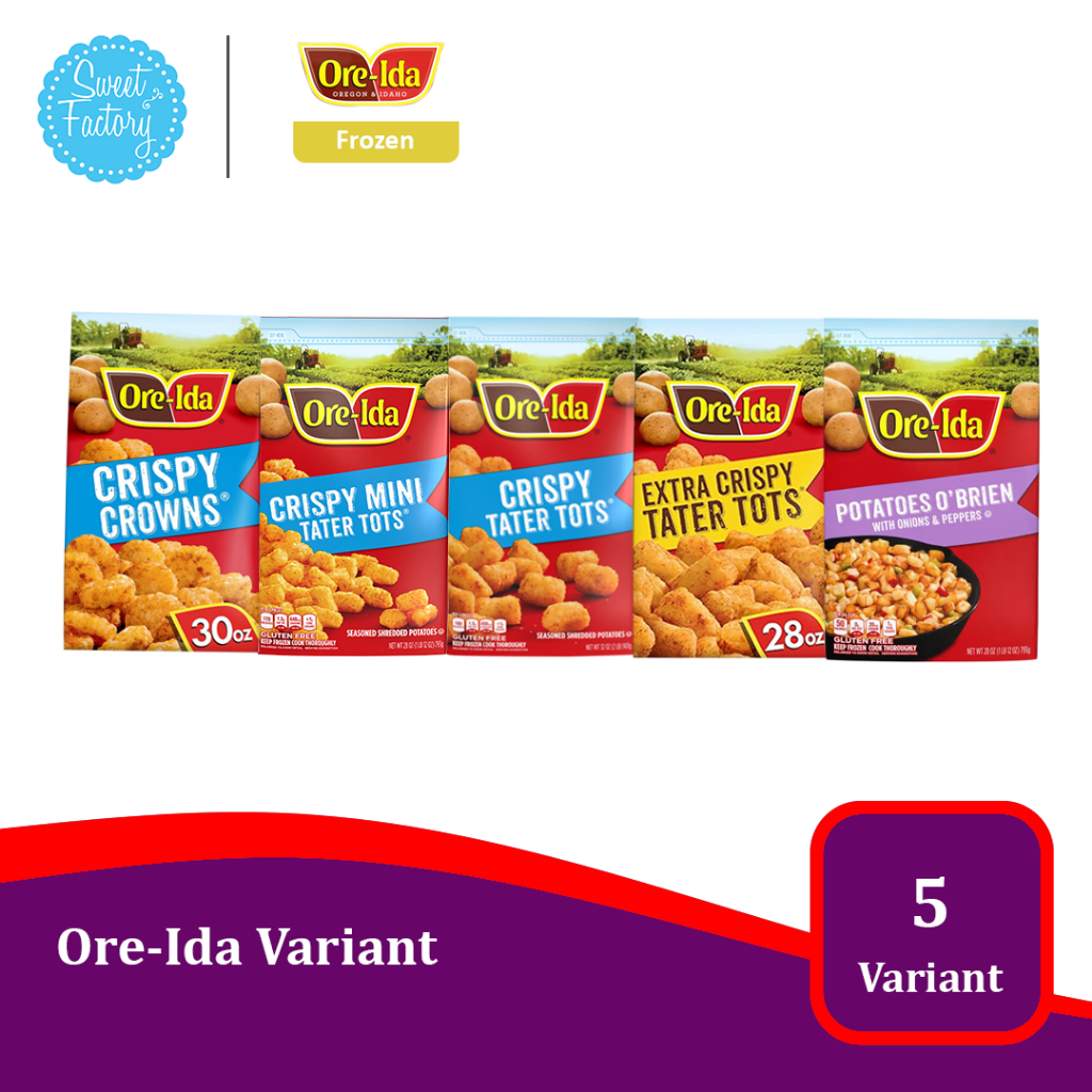 

Ore-Ida 28oz - 32 oz - Frozen Makanan Impor USA