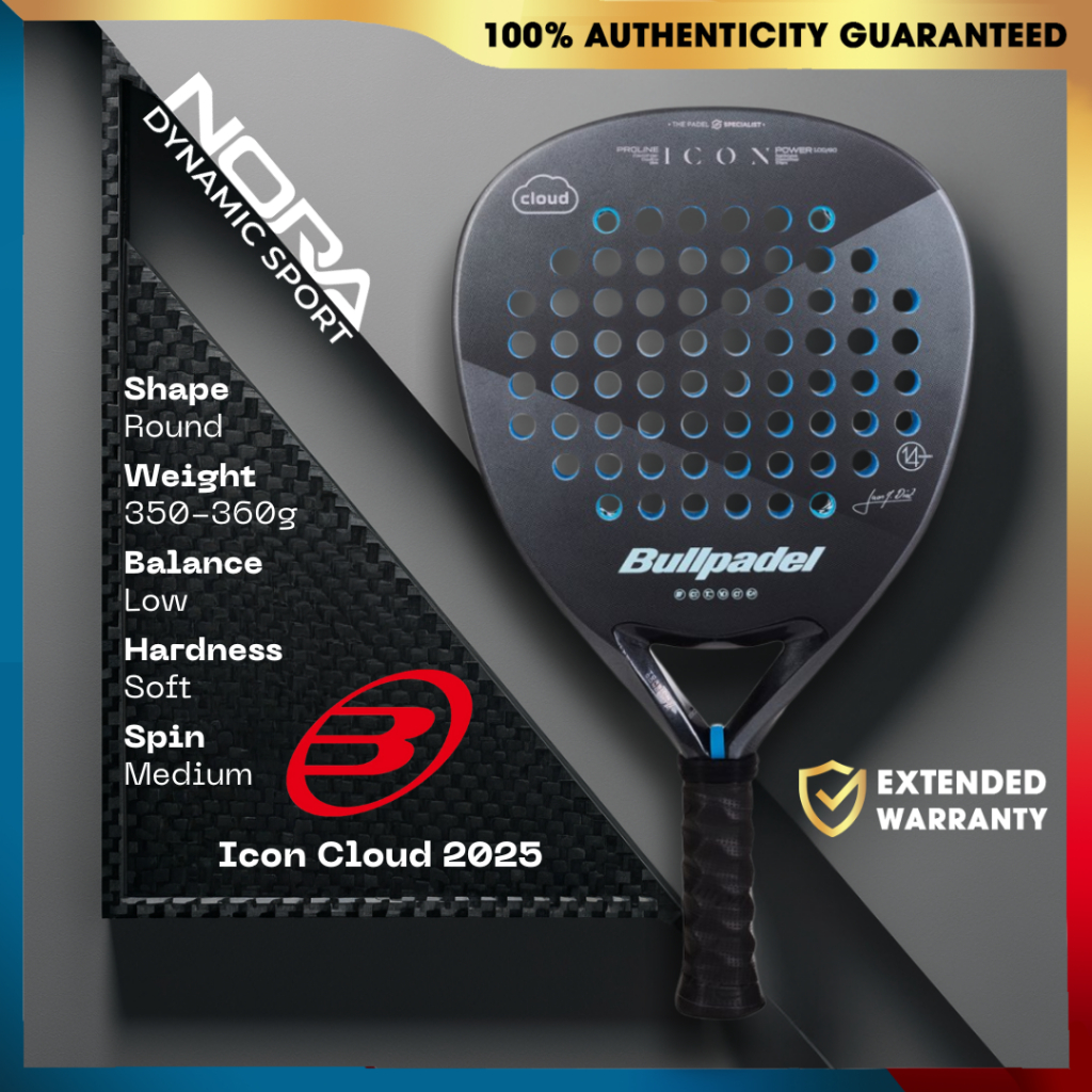  Padel | Racket Bullpadel Icon Cloud 25