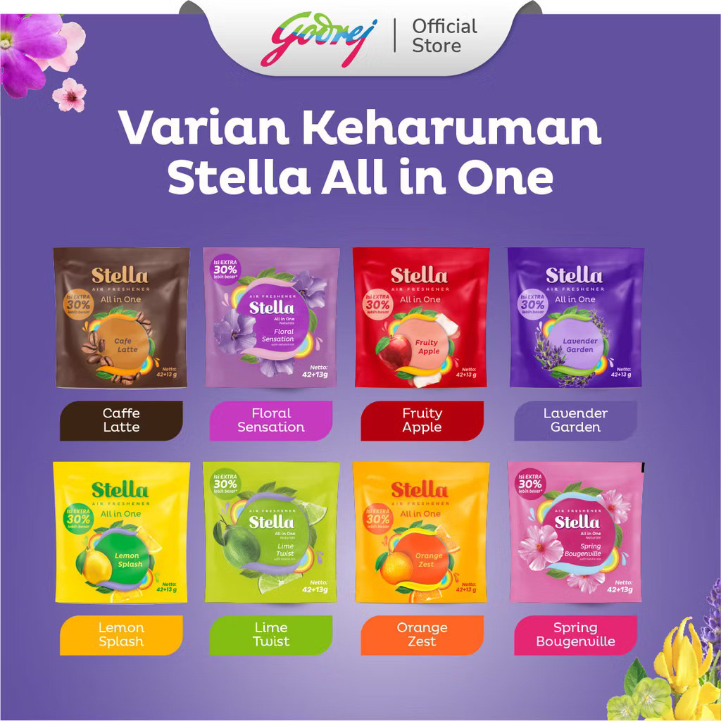 Pengharum ruangan Stella/Pengharum ruangan awet/Pengharum ruangan gantung/Pengharum Mobil awet