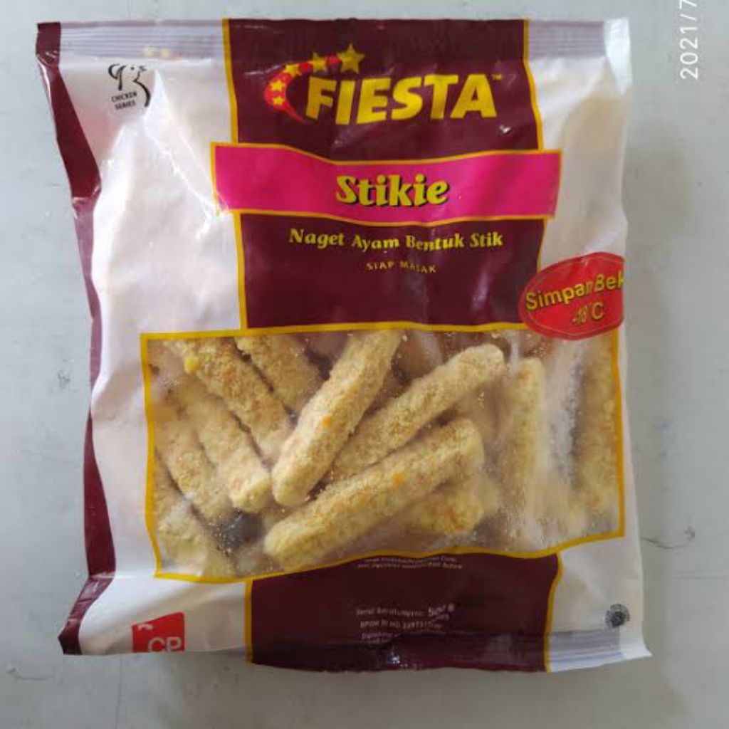 

Fiesta Stikie / Nugget Stick Ayam 500gr (Frozen Food)
