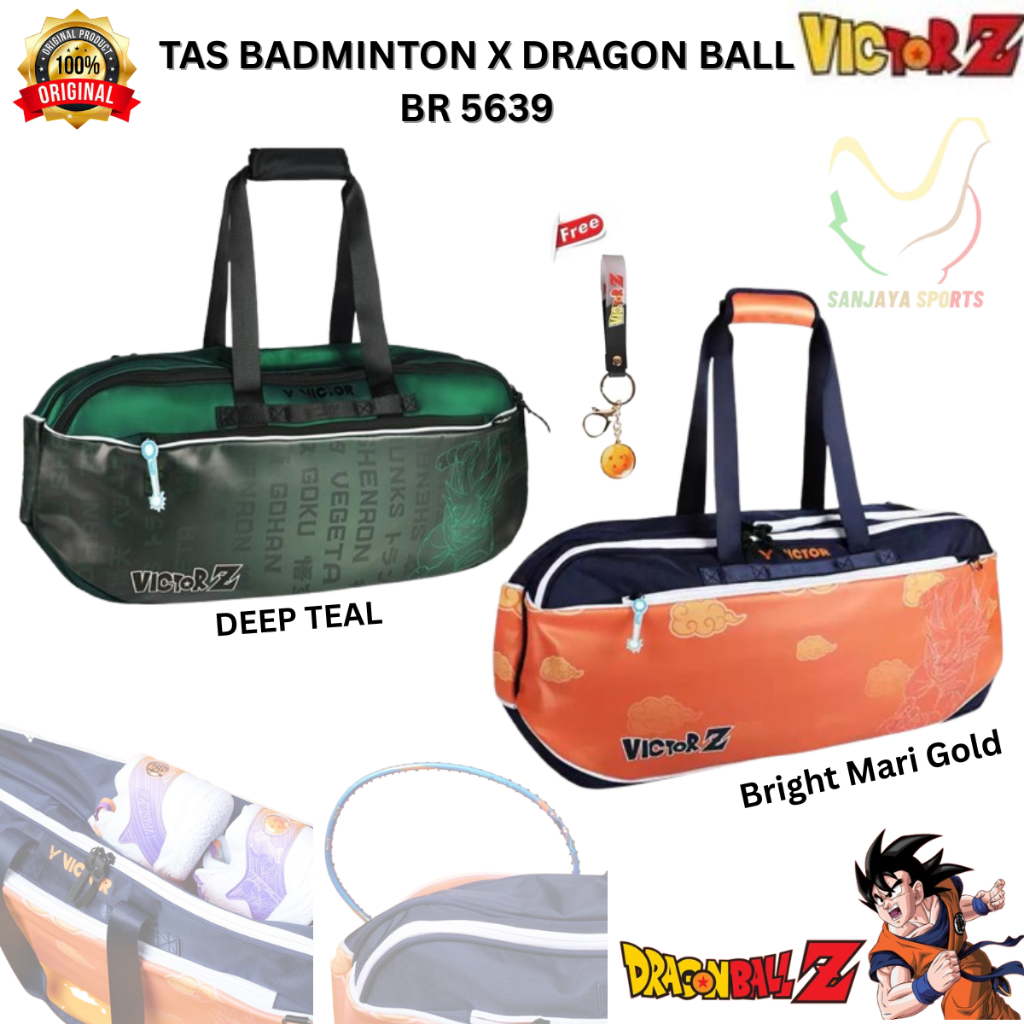 Tas Badminton VICTOR BR 5639 DRAGON BALL DBZ ORIGINAL