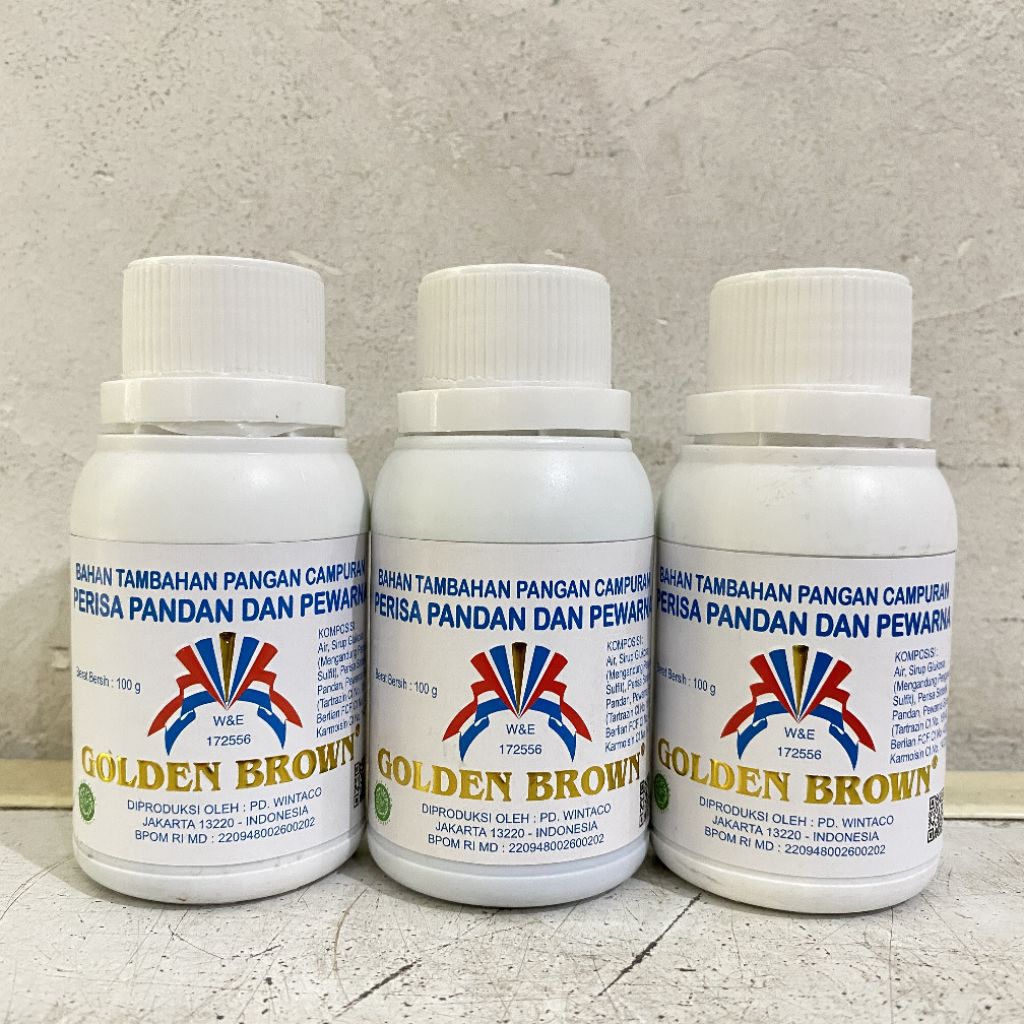 

Golden brown perisa PANDAN dan pewarna 100 ml | pasta pandan | perisa pandan | golden brown pasta pandan