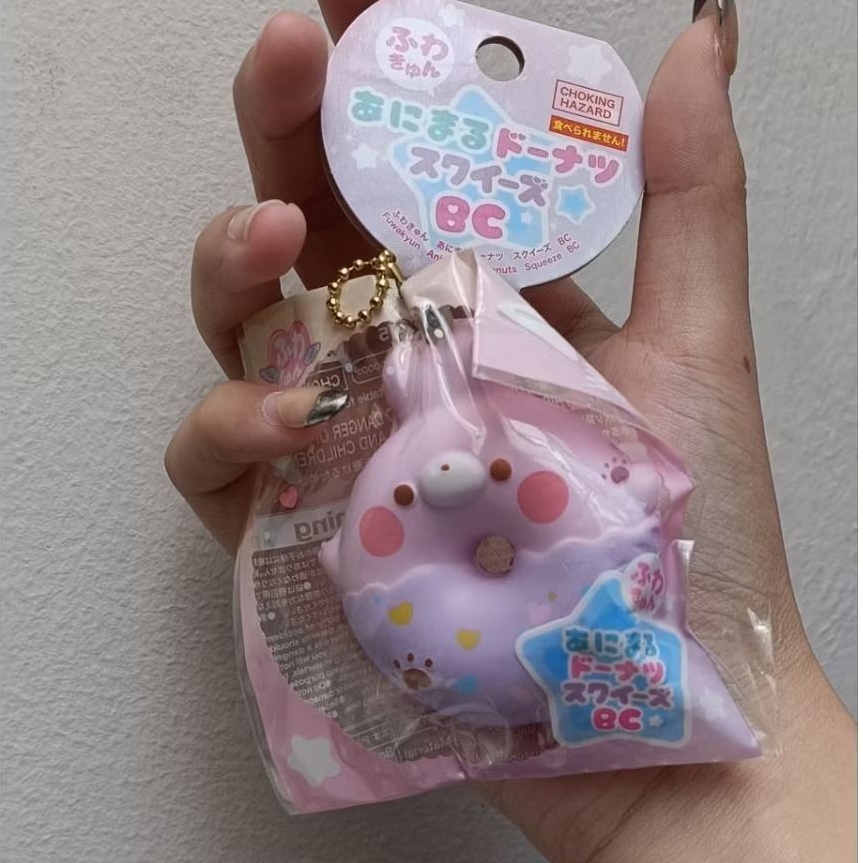squishy mini animal donut donat binatang